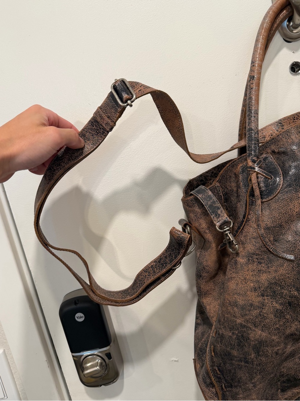 Bed Stu Rockababy Purse Brown
Distressed Leather oversized large bag purse BOHO - Picture 6 of 16